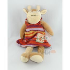  vache grande famille vache marron beige robe 